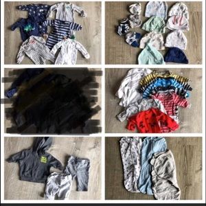 34 Piece Newborn Lot
